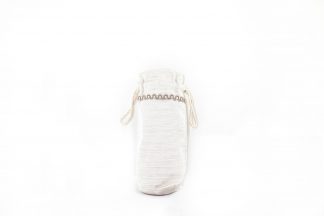 Textured Cream with Gold Braid Brolly Bag