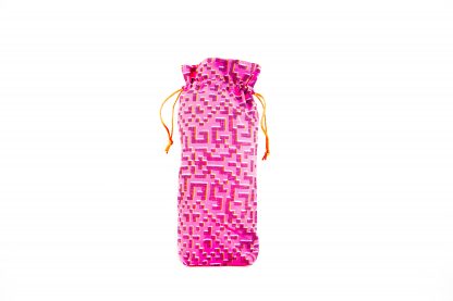 Pink Mosaic Print Brolly Bag