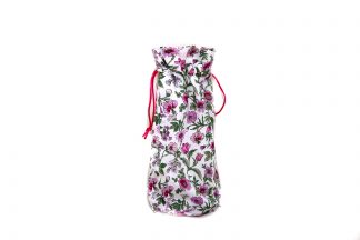 Pink floral brolly bag